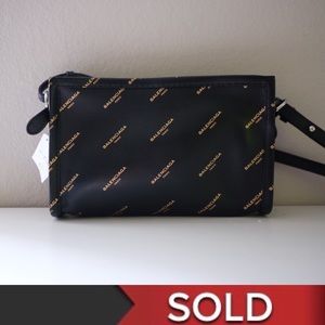 ‼️SOLD‼️ Balenciaga Pochette Logo-Print Crossbody